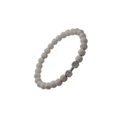 GENERICO - Pulsera de cuentas con mancuernas de gimnasio