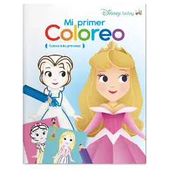 DISNEY - Pack x 2 libros para colorear Princesas y Sirenita