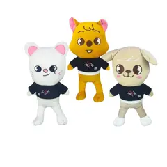 GENERICO - Pack 3 peluches Stray Kids Jiniret Han Quokka PuppyM