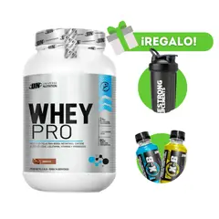 UNIVERSE NUTRITION - PROTEÍNA WHEY PRO 1KG CHOCOLATE + SHAKER + XB