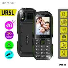 UNONU - CELULAR BASICO UR5L 4G DUAL SIM - VERDE