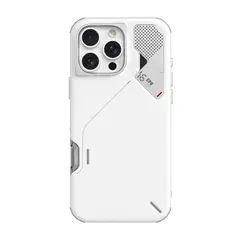 AULUMU - Case Antigolpes Blanco Para iPhone 16 Pro Max MagSafe