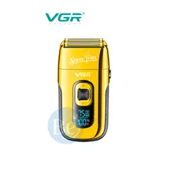 VOYAGER - Afeitadora Shaver VGR V-332 Led Inalámbrica Dorada