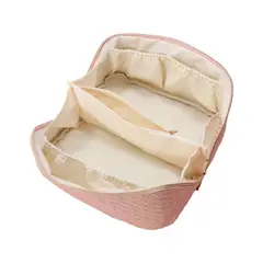 RYBIU IMPORT - Cosmetiquero para Guardar Maquillaje de Cuadros Rosado