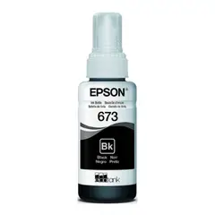 EPSON - Botella Tinta T673120 Negro