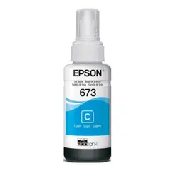 EPSON - Botella Tinta T673220 Cian