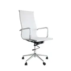 GENERICO - Silla de Escritorio Agneta Presidente Blanco