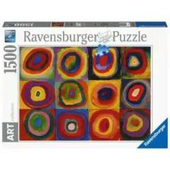 RAVENSBURGER - Rompecabezas 1500 piezas Kandisnky Estudio de Color