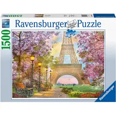 RAVENSBURGER - Rompecabezas 1500 pz romance en París