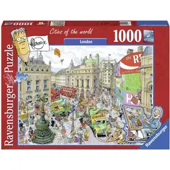 RAVENSBURGER - Rompecabezas 1000 pz dibujo Londres
