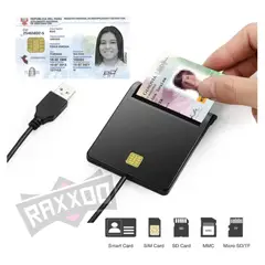 GENERICO - Lector dni smart card reader lector usb dni electronico tarjeta