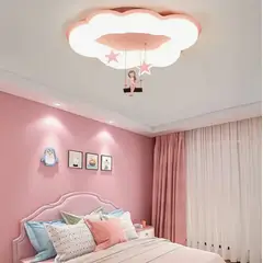 GENERICO - Lámpara de Techo Infantil Swing Cloud 56W Led 3 en 1