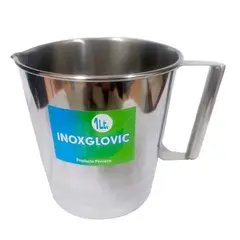 GENERICO - Jarron Multiusos Acero Inoxidable 1 Lt. C/Pico