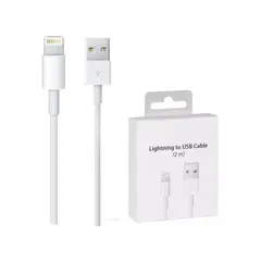 GENERICO - Cable USB a Lightning 2 METROS para CARGA RÁPIDA Alternativo de 20W