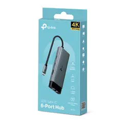 TP LINK - HUB USB TIPO C 6 IN 1 UH6120C TP-LINK 4K-60HZ