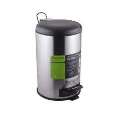 FACUSA - Papelera de Acero Inoxidable 12 L C/ASA