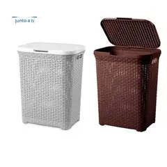 GENERICO - Cesto Ratán Grande color al azar