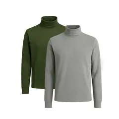 GENERICO - Pack Cafarena de Hombre - Melange y Verde