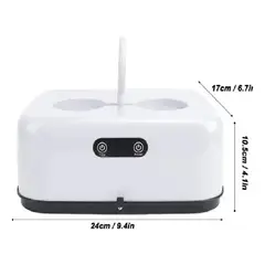 GENERICO - Secador de ropa eléctrico plegable