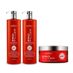 RADIANT - - Pack Pro Filler Shampoo 1L Acondicionador 1L Mascarilla