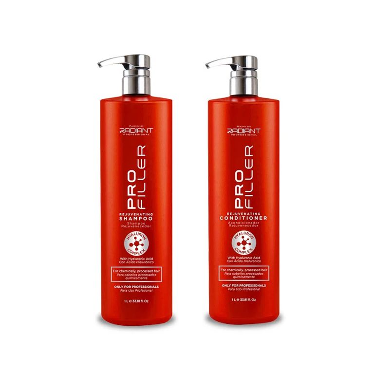 Radiant - Pack Pro Filler Shampoo 1L Acondicionador 1L