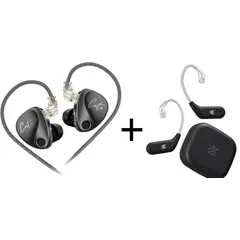KZ - Combo Audifonos Castor Harman Bass Edition con Adaptador Bluetooth