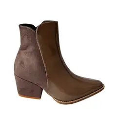 SAPATU - BOTINES MUJER NOVA CHAROL MOCA MOUSSE MARRON