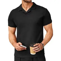 ZIMRAHYG - Playera Tipo Polo Hombres Calidad Manga Corta Moda Casual