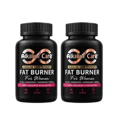 ALKALINE CARE - Natural Fat Burner for Woman (Quema Grasa Natural 200 cápsulas)