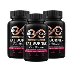 ALKALINE CARE - Natural Fat Burner for Woman (Quema Grasa Natural 300 cápsulas)
