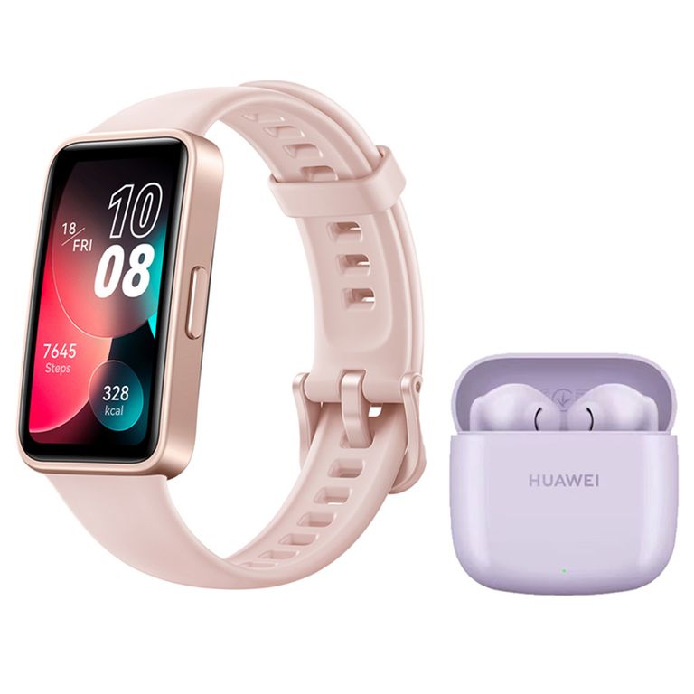 Band 8 Reloj inteligente y Audifonos FreeBuds SE 2 Morad
