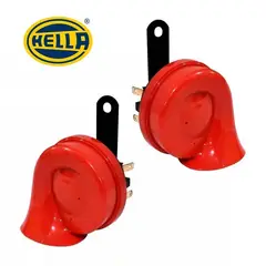 HELLA - Claxon Caracol Rojo 12V