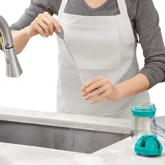 INSPIRA - Set de 3 Cepillos de Limpieza para Botellas con Soporte.-