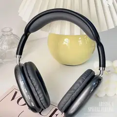 GENERICO - Audífono Bluetooth P9 Plus Max Negro