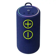 LIDIMI - Parlante Bluetooth 20W Portátil con BASS RGB TWS Radio IPX6