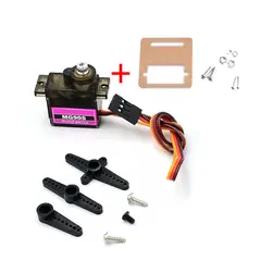 GENERICO - Servomotor SMG90S Plastic Gear 90–180° – Micro Servo Liviano para Robótica, Modelismo y Arduino