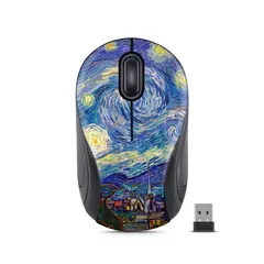 CYBERTEL - Mouse inalámbrico con Diseño 1000DPI Starry CYB M322