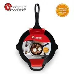 VICTORIA - Sartén N° 30 de Hierro Fundido Esmaltado