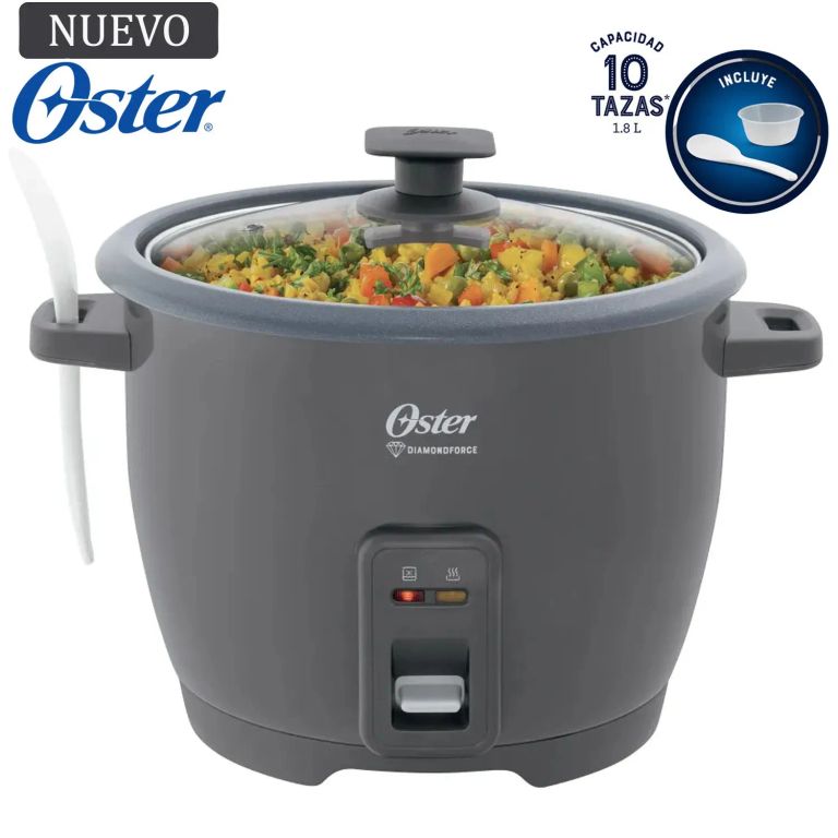Olla Arrocera de 1 8L DiamondForce CKSTRCB10DFSKE Gris