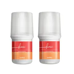 ESIKA - Set x 2 Desodorante anti-transpirante roll on fiori ésika