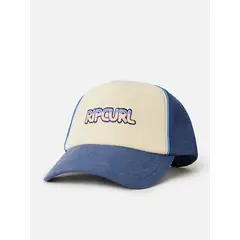 RIP CURL - GORRO MUJER MIXED REVIVAL TRUCKER 6AJ651 AZUL
