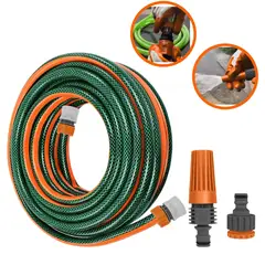 Truper - Manguera para hidrolavadora y riego 10m conectores Click Xpert