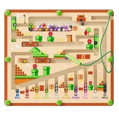 GENERICO - Juego Magnético Montessori Para Aprender A Contar