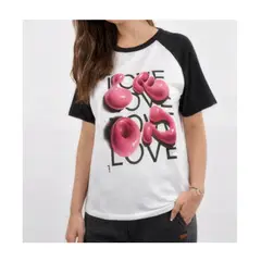 MARINO - Polo Love Love Love Style Oversize