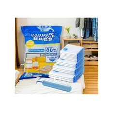 OTTOWARE - Set de 5 Bolsas de Sellado al Vacío + Bomba Portátil