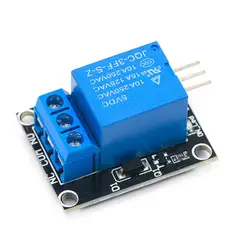 GENERICO - Módulo Relé KY-019 5V – 1 Canal Optoacoplado Activación Nivel Bajo