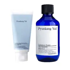 PYUNKANG YUL - ESSENCE TONER + LOW PH PORE DEEP CLEANSING FOAM