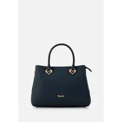 RENZO COSTA - CARTERA EN CUERO GRABADO COLOR ENTERO