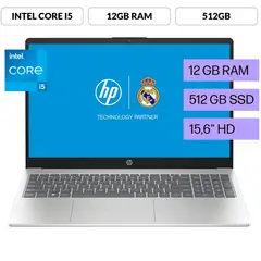 HP - Laptop 15-fd0061la intel Core I5 12gb Ram 512gb Ssd hd 156