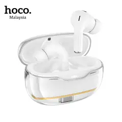 HOCO - Audífonos Inalámbricos Crystal TWS EW54 Blanco